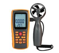 Anemometer Handheld Anemometer CFM Air Flow Meter, for HVAC Wind Speed Meter Wind Velocity Airflow Tester Gauge Industrial Airflow Data Logger Monitor Test with Backlight Display