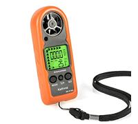 Anemometer Handheld Wind Speed Meter, Mini Wind Tester Kethvoz 816B Windometer with Max/Average/Current Mode to Measure Air Flow Velocity Temperature for Drone Boat Outdoor Windsurfing Sailing Golf