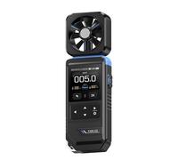 Anemometer Measuring Wind Temperature Chill Humidity Pocket Size Speed Gauge Digital Wind Meter With Alarm Sports Anemometer For Paragliding