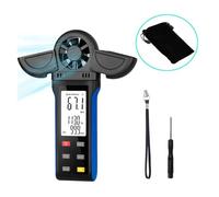 Anemometers, Handheld Anemometer with Rotatable Detector Vane Cover,Digital Wind Speed Gauge Meter,Shooting Golf