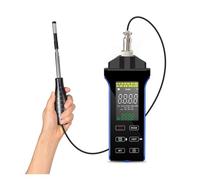 Anemometers, Wire Anemometer with Retractable Sensor,Wind Speed/Temp/Airflow Meter,for HVAC/Environmental Testing