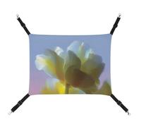 Anemone with Yellow Petals Breathable Pet Hammock with Adjustable Straps Reversible Cat Hanging Bed Dog Mats