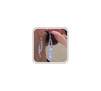 Aneneiceera Boho Crystal Bar Drop Earrings Silver Cz Bar Earrings Rhinestone Arch Wire Dangle Earrings Vintage Long Cz Dangle Earrings Jewelry for Women