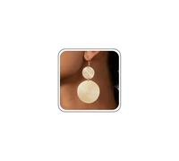 Aneneiceera Boho Exaggerated Coin Disc Drop Earrings Gold Textured Coin Dangle Earring Round Hammered Disc Earring Geometric Circle Earrings Jewelry for Women