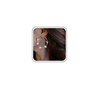 Aneneiceera Vintage Butterfly Hoop Earrings Exaggerate Hollow Hoop Dangle Earring Silver Butterfly Circle Earring Big Round Loop Earrings Jewelry for Women