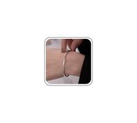 Aneneiceera Vintage Hammered Mobius Bangle Bracelet Thin Twisted Silver Bangle Bracelets Chain Half Open Cuff Bangle Bracelets Adjustable Twisted Cuff Bangle Bracelet Jewelry for Women