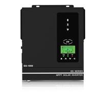 Anern 1500W Solar Hybrid Inverter 24V DC to 220-230V AC,Off Grid Pure Sine Wave Inverter Built-in 80A MPPT Solar Charge Controller,Work With 24V Lithium Lead-Acid Gel Battery