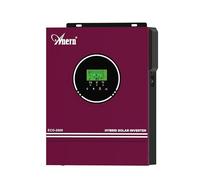 Anern 2000W Solar Hybrid Inverter 12V DC to 220-230V AC,Off Grid Solar Inverter Built-in 80A MPPT Solar Charge Controller, Work With 12V Lithium Lead-Acid Gel Battery