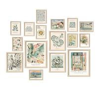 ANERZA 16 PCS Sage Green Wall Art Decor, Matisse Wall Prints for Bedroom, Abstract Posters for Room Aesthetic, Wall Collage Kit Pictures for Living Room, Eclectic Boho Vintage Dorm Gallery Home Decor