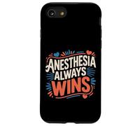 Anesthesia Always Wins Anesthesiologist Jokes |- Case for iPhone SE (2020) / 7/8