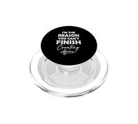 Anesthesia Tech I'm The Reason Funny Anesthesiologist PopSockets PopGrip for MagSafe