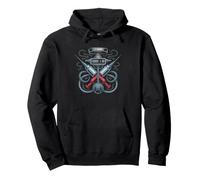 Anesthesiologist Heartbeat Laryngoscope Ecg Pulse Art Icon Pullover Hoodie