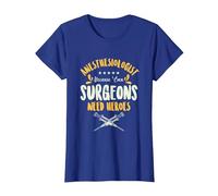 Anesthesiologist Surgeon Anesthesia Anesthesiology Surgery T-Shirt, Women, Royal Blue, 3X-Large