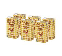 Aneto 100% Natural Chicken Broth 1L (6 Pack)
