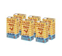 Aneto 100% Natural Low Sodium Chicken Broth 1L (6 Pack)
