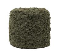 Anevous 100 g Fluffy Chenille Yarn, Velvety Baby Wool for Crochet and Knitting, Thick Fluffy Wool for Scarves, Blankets, Sweaters, Cuddly Toys, Soft Plush Yarn for Children and Babies, Olive Green