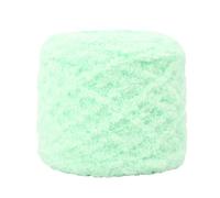Anevous 100 g Fluffy Chenille Yarn, Velvety Baby Wool for Crochet and Knitting, Thick Fluffy Wool for Scarves, Blankets, Sweaters, Cuddly Toys, Soft Plush Yarn for Children and Babies, Green