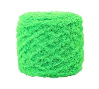 Anevous 2 x 100 g Fluffy Chenille Yarn, Velvety Baby Wool for Crochet and Knitting, Thick Fluffy Wool for Scarves, Blankets, Sweaters, Cuddly Toys, Soft Plush Yarn for Children and Babies, Fruit Green