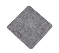 Anevous Set of 12 Square Coasters, 10 x 10 cm, Leather Coaster Drinks Coasters, Leather Look Coasters, Coaster Decoration for Drinks, Bar, Cups, Birthdays, Black