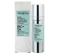 Anew Dual Defence Clarifying Treatment Lotion by Avon with Biotics & Salicylic Acid - 30ml, White