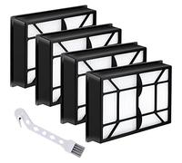 Anewise 53296 EF-9 HEPA Media Filter for Kenmore 10065, 22614, 21814, 31140, 31150, 81714, BU1005, BU1017, BU1018 Upright and Canister Vacuum, Compre to Part 53296, 4Pack
