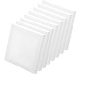 ANEWSERA 10 Pcs Canvas for Painting 10x10cm Blank Canvas Boards, Acrylic Painting and Watercolour, Small Canvas Panel Boards for Professional Artist, Hobby Painters & Beginners