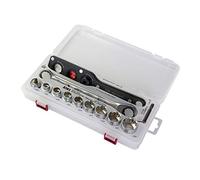 ANEX AOA-19S3 Offset Adapter 19, Opposite Side 0.75 Inches (19 mm), Ratchet Wrench, Case Included, Multi-Set