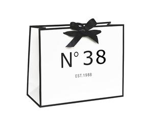 ANFENG 38th Birthday Keepsake Gift Vintage Bag Medium 13in for Women 1988 Mom Anniversary Novelty 38 Year Old Party Paper Bags Shopping Idea (Medium Size)