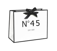 ANFENG 45th Birthday Keepsake Gift Vintage Bag Medium 13in for Women 1980 Mom Anniversary Novelty 45 Year Old Party Paper Bags Shopping Idea (Medium Size)