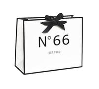 ANFENG 66th Birthday Keepsake Gift Vintage Bag Medium 13in for Women 1960 Mom Anniversary Novelty 66 Year Old Party Paper Bags Shopping Idea (Medium Size)