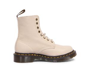 Anfibio Pascal Beige Boots - female - Dr. Martens - Lace-up Boots - Beige - 3 UK - Shoes 3 UK