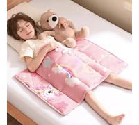anfie Weighted Lap Pad 2 Pounds, Weighted Blanket Kids(20"*30") Cooling Blanket for Sleeping,Weighted Throw Blanket for Travel Indoor Outdoor(Pink Unicorn)