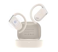 ANFIER M9 AI Language Translator Earbuds Open-Ear Headphones Support 144 Languages & Accents Translation Earbuds Real Time Translator Device, Snug Fit, Ergonomic Ear Hooks Beige (With Offline Package)