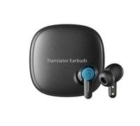 ANFIER Offline AI Translator Earbuds M3 Language Translator Device Translation Earbuds Real Time Support 144 Languages No Subscription Required (with Lifetime Free Offline Translation Black)