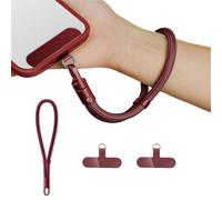 Anfire Mobile Phone Chain Short Universal Multifunctional Mobile Phone Chain Hand Strap Mobile Phone with 2 Pieces Ultra Thin Patch, Anti Loss Mobile Phone Hand Strap Adjustable Mobile Phone Strap