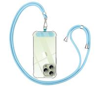 Anfire Universal Mobile Phone Chain for All Smartphones, Mobile Phone Strap for Hanging with Pad, Mobile Phone Strap Cord Chain for Outdoor, Travel, On-the-Go Phone Holder, Adjustable and Detachable