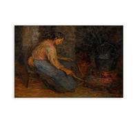 ANFOTCM Amelie Ruths (1871 Canvas Wall Art Print Poster For Home School Office Decor 20x30inch(50x75cm)