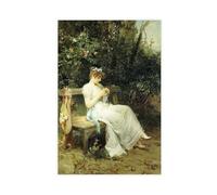 ANFOTCM Daniel Hernandez,Leisure Moments Canvas Poster Wall Art Decor Print Picture Paintings for Living Room Bedroom Decoration 20x30inch(50x75cm)