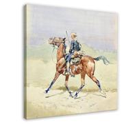 ANFOTCM Frederic Remington,The Advance Guard,r Poster for Room Aesthetics Canvas Wall Art Poster And Print 12x12inch(30x30cm)