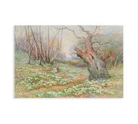 ANFOTCM George Hughes (1813 Canvas Wall Art Print Poster For Home School Office Decor 24x36inch(60x90cm)