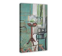ANFOTCM Henri Matisse,The Window Modern Wall Prints Abstract Geometric Minimalist Art Framed Canvas Prints For Office Bedroom Wall Decor 16x24inch(40x60cm)