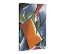 ANFOTCM Liubov Popova,Architectonic Painting,Abstract Canvas Poster Wall Art Decor Print Picture Paintings for Living Room Bedroom Decoration 16x24inch(40x60cm)