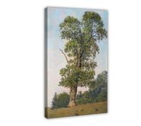 ANFOTCM Lorenz Frolich,A Large Oak, Poster for Room Aesthetics Canvas Wall Art Poster And Print 16x24inch(40x60cm)