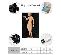 ANFOTCM Lucas Cranach The Elder,Venus, Roman Goddess, Canvas Posters Wall Art Bedroom Office Room Decor Gift 16x24inch(40x60cm)