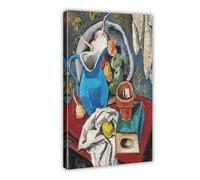ANFOTCM Max Weber,Still Life with Blue Pitcher, 1911, Poster for Room Aesthetics Canvas Wall Art Poster And Print 16x24inch(40x60cm)