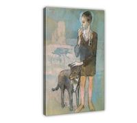 ANFOTCM Pablo Picasso,Boy with A Dog, Poster Print for Teen Boys Room Wall Art Canvas Painting Print 24x36inch(60x90cm)