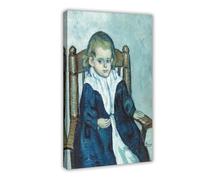 ANFOTCM Pablo Picasso,Child Seated in An Armchair, Poster Print for Teen Boys Room Wall Art Canvas Painting Print 20x30inch(50x75cm)