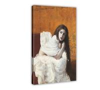 ANFOTCM Paolo Vetri,Girl Getting Out of The Bath, Art Wall Decoration Poster Family Bar Restaurant Garage Cafe Art Sign Gift 20x30inch(50x75cm)