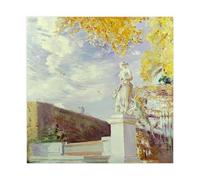ANFOTCM Paul Cesar Helleu,A Statue Of Venus In The Garden Of Versailles, 1896, Canvas Art Poster And Wall Art Picture Print Modern Family Bedroom Decor Posters 28x28inch(70x70cm)