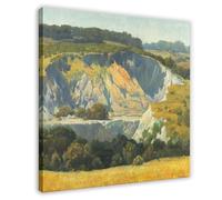 ANFOTCM Percy Gray,An Old Quarry, Canvas Art Poster And Wall Art Picture Print Modern Family Bedroom Decor Posters 12x12inch(30x30cm)